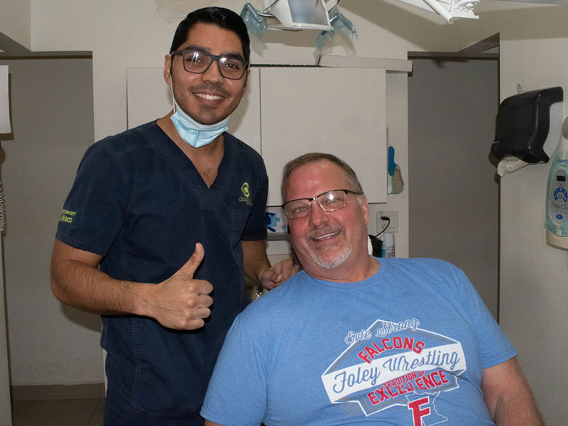 Patient smile result