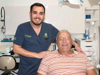 D.D.S. Marcos Bazúa and Mr. Kims Chell dds marcos bazua and kims chell